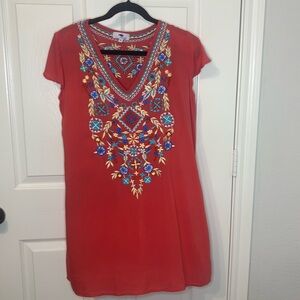 SUNNY OCEANS Embroidered Dress